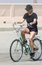 REESE WITHERSPOON Out Riding Bike in Malibu 04/25/2020