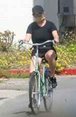 REESE WITHERSPOON Out Riding Bike in Malibu 04/25/2020