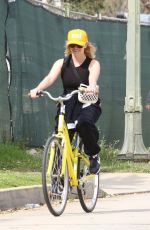 REESE WITHERSPOON Out Riding Bike in Pacific Palisades 03/31/2020