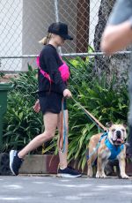 REESE WITHERSPOON Out with Her Dogs in Pacific Palisades 04/06/2020