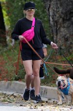 REESE WITHERSPOON Out with Her Dogs in Pacific Palisades 04/06/2020