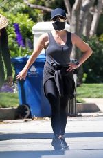 REESE WITHERSPOON Wearing Mask Out in Brentwood 04/21/2020