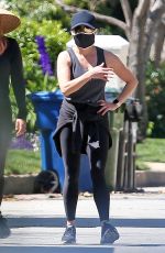 REESE WITHERSPOON Wearing Mask Out in Brentwood 04/21/2020
