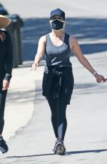 REESE WITHERSPOON Wearing Mask Out in Brentwood 04/21/2020