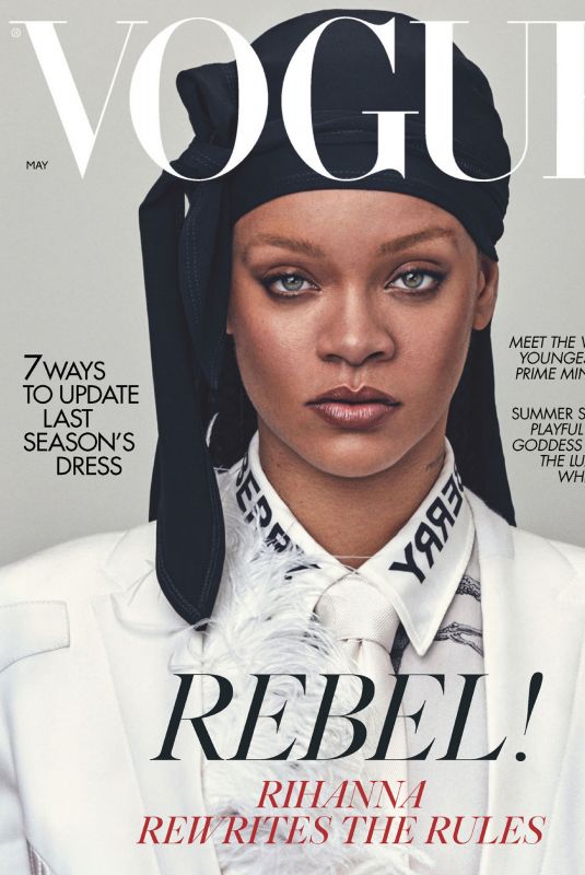 RIHANNA in Vogue Magazine, UK May 2020