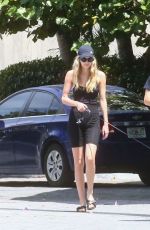 ROOSMARIJN DE KOK and Jamison Ernest Out with Her Dog in Miami 03/31/2020