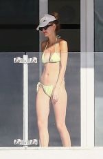ROOSMARIJN DE KOK in Bikini Ssunbathing on Her Balcony in Miami 04/02/2020