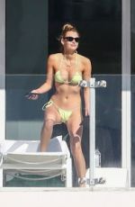 ROOSMARIJN DE KOK in Bikini Ssunbathing on Her Balcony in Miami 04/02/2020