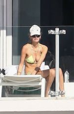 ROOSMARIJN DE KOK in Bikini Ssunbathing on Her Balcony in Miami 04/02/2020