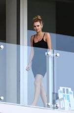 ROOSMARIJN DE KOK on Her Balcony 03/31/2020