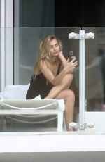 ROOSMARIJN DE KOK on Her Balcony 04/17/2020