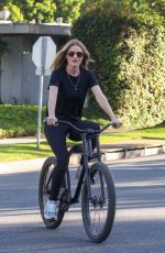 ROSIE HUNTINGTON-WHITELEY Out Riding Bike in Beverly Hills 04/22/2020