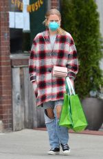 SAILOR BRINKLEY-COOK and Ben Sosne Wearing Face Masks Out Shopping in New York 04/01/2020