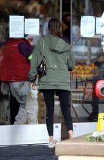SARA SAMPAIO Wearing Mask Out Shopping at Erewhon Organic in Los Angeles 04/08/2020