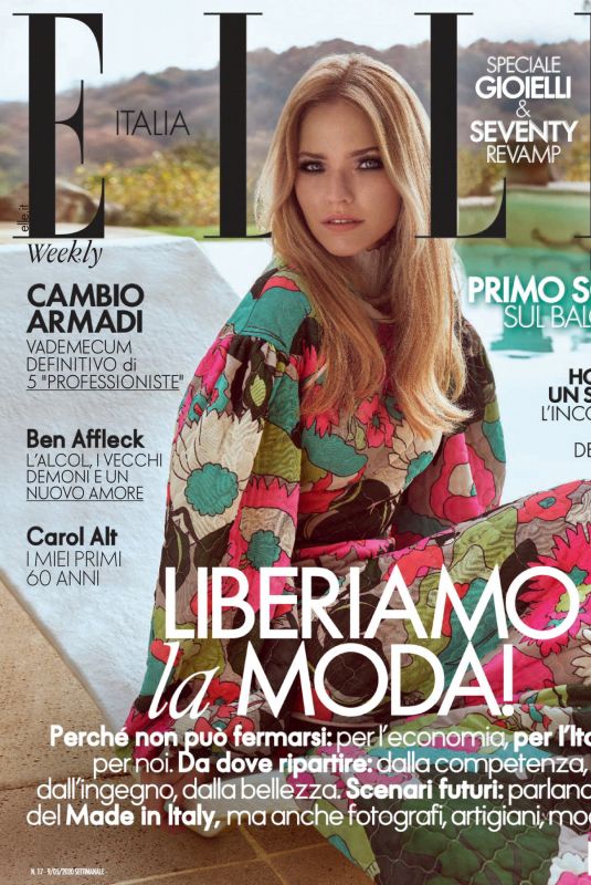 SASHA LUSS in Elle Magazine, Italy May 2020
