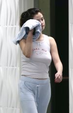 SELENA GOMEZ Out and About in Los Angeles 04/01/2020