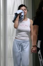 SELENA GOMEZ Out and About in Los Angeles 04/01/2020