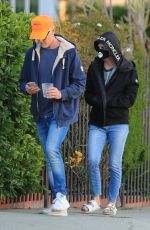 SELMA BLAIR Wearing Mask Out in West Hollywood 04/15/2020