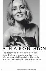 SHARON STONE in Vogue Magazine, Germany May 2020