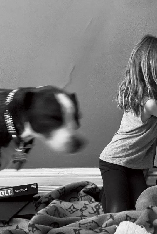 SIENNA MILLER for Vogue Magazine, Postcards from Home, April 2020