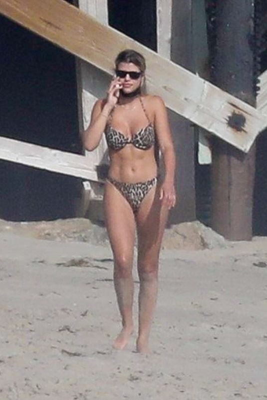 SOFIA RICHIE in Bikini on the Beach in Malibu 04/24/2020