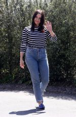 SOPHIA BUSH in Denim Out in West Hollywood 04/03/2020