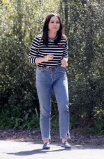 SOPHIA BUSH in Denim Out in West Hollywood 04/03/2020