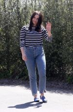 SOPHIA BUSH in Denim Out in West Hollywood 04/03/2020