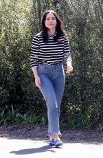 SOPHIA BUSH in Denim Out in West Hollywood 04/03/2020