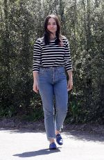 SOPHIA BUSH in Denim Out in West Hollywood 04/03/2020