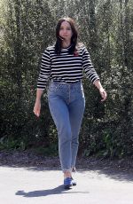 SOPHIA BUSH in Denim Out in West Hollywood 04/03/2020