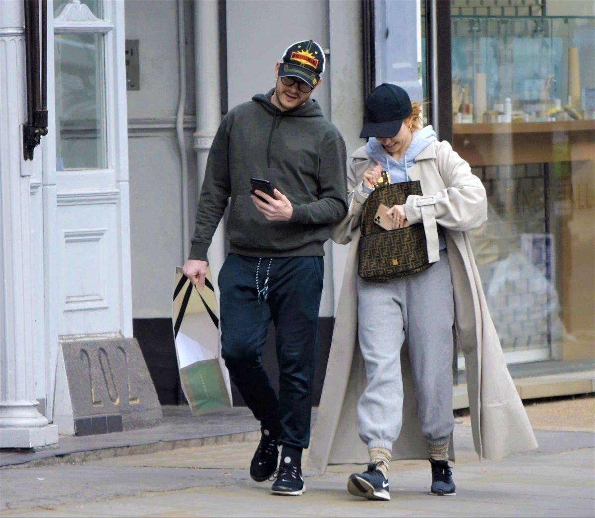 STACEY DOOLEY and Kevin Clifton Out and About in Notting Hill 04/02 ...