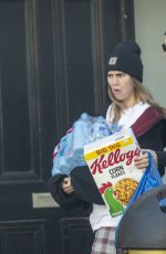 SUKI WATERHOUSE and Robert Pattinson Out Shopping in London 04/15/2020