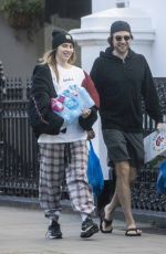 SUKI WATERHOUSE Out Shopping in London 04/16/2020