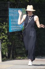 SURANNE JONES Out and About in London 04/24/2020