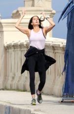 TERI HATCHER Out Hiking in Los Angeles 04/05/2020