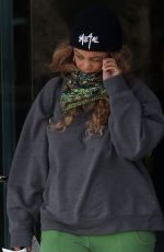 TYRA BANKS Wearing Bandana Mask Out in Los Angeles 04/08/2020