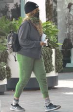 TYRA BANKS Wearing Bandana Mask Out in Los Angeles 04/08/2020