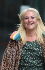 VANESSA FELTZ Leaves BBC Studios in London 04/06/2020
