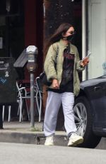 VANESSA HUDGENS Wearing Mask Out and About in Los Angeles 04/19/2020