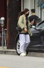 VANESSA HUDGENS Wearing Mask Out and About in Los Angeles 04/19/2020