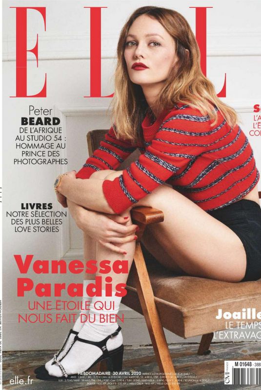 VANESSA PARADIS in Elle Magazine, France April 2020