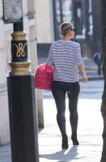 VOGUE WILLIAMS in Leggings Leaves Heart Radio in London 04/05/2020