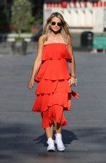 VOGUE WILLIAMS Leaves Heart Radio in London 04/19/2020