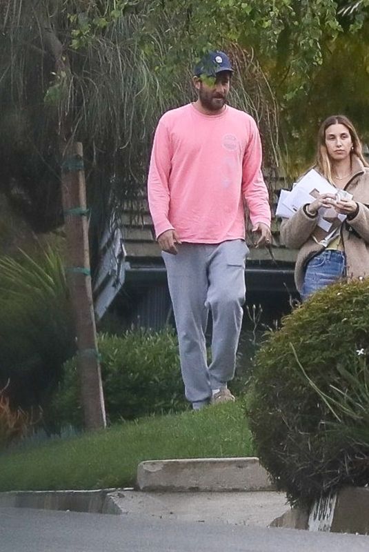 WHITNEY PORT and Tim Rosenman Outside Her Home in Beverly Hills 04/10/2020