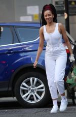 YASMIN EVANS Out and About in London 04/21/2020