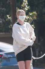 ABBY CHAMPION and CHRISTINA SCHWARZENEGGER Out in Brentwood 05/06/2020