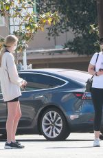 ABBY CHAMPION and CHRISTINA SCHWARZENEGGER Out in Brentwood 05/06/2020