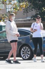 ABBY CHAMPION and CHRISTINA SCHWARZENEGGER Out in Brentwood 05/06/2020