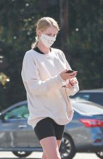 ABBY CHAMPION and CHRISTINA SCHWARZENEGGER Out in Brentwood 05/06/2020